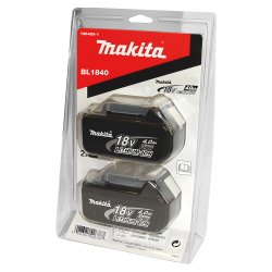 Makita AKKU BL1840B DOBBELTPAK 197273-5 18V 4,0AH LI-ION MED INDIKATOR 