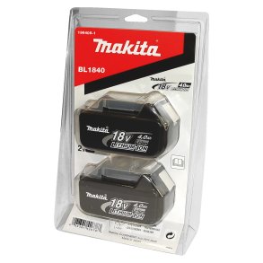Makita AKKU BL1840B DOBBELTPAK 197273-5 18V 4,0AH LI-ION MED INDIKATOR 
