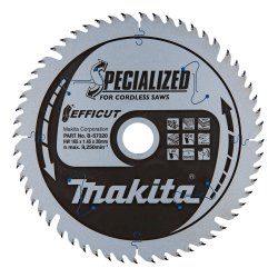 MAKITA KLINGE TCT 56T EFFICUT B-57320 20MM HUL   165X1,45MM