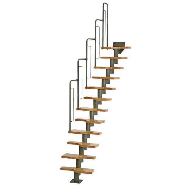 Dolle Graz Centertrappe med kotelet trin