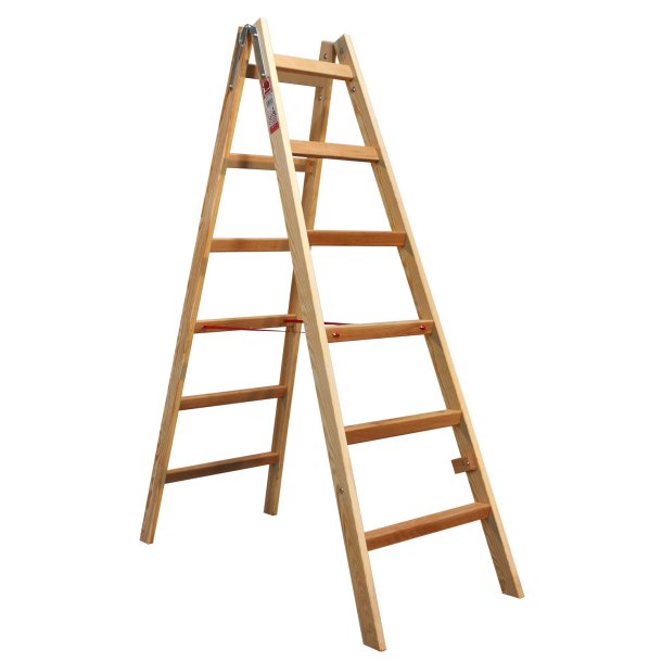 JUMBO WIENERSTIGE MASSIV TR 2X6 TRIN 164 CM OLIERET