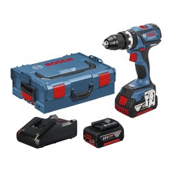 BOSCH SLAGBOREMASKINE GSB 18V-EC 2X5AH GAL1840