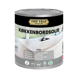 TRIP TRAP K&#216;KKENBORDSOLIE HVID