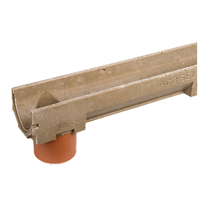 Plastmo Aflbsrende 1 M I Polymerbeton M. Lodret Udlb