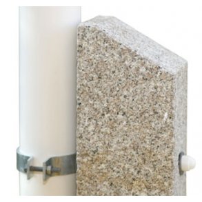 Flagstangssokkel i Granit 6-10 m