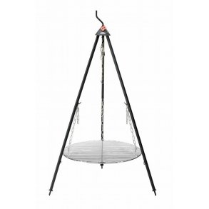 Bon-fire 3-ben 140 cm basist med grillrist og kder,